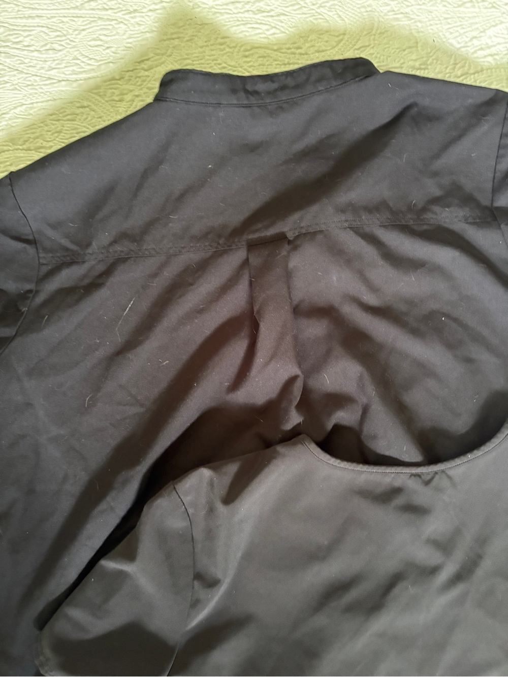 Set of 2 - Black Medical Scrub Tops by Conmeneii - size 2XL - Picture 8 of 8